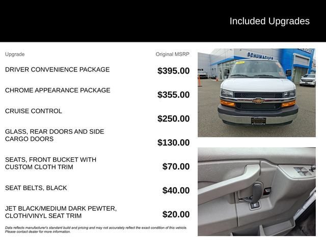 Used 2025 Chevrolet Express 2500 w/ Driver Convenience Package RWD image 7