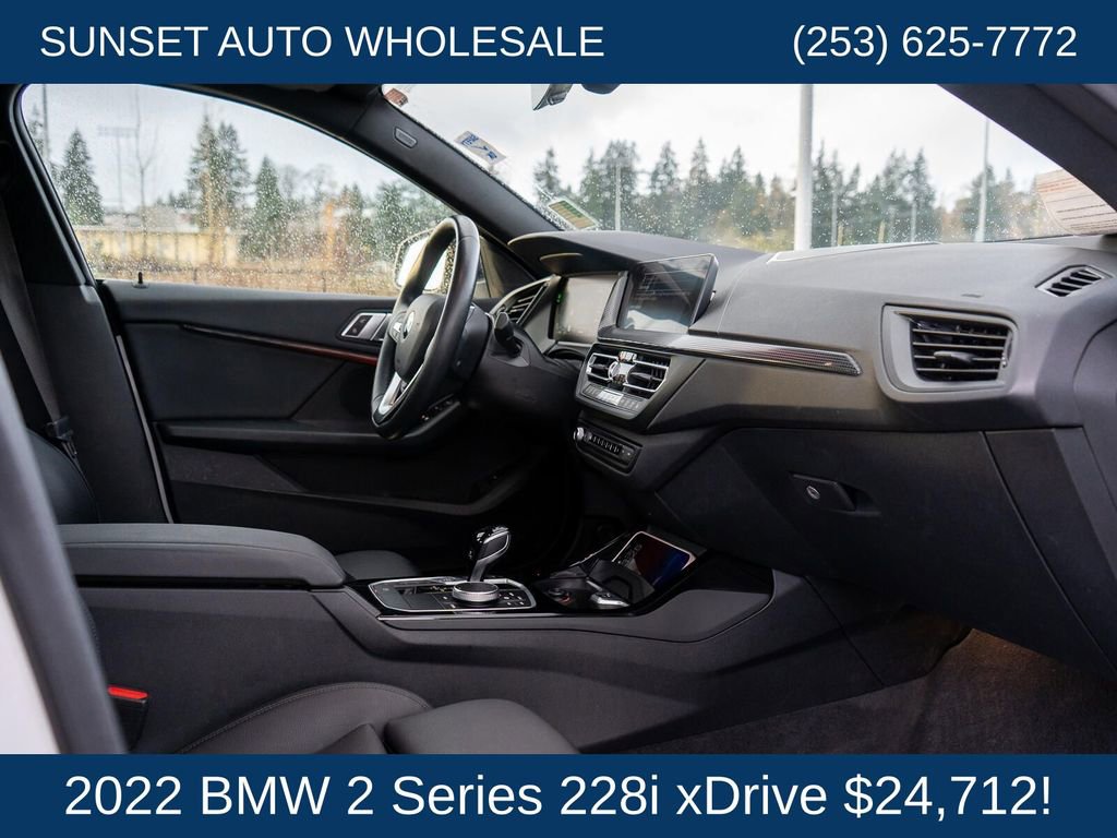 Used 2022 BMW 228i xDrive Gran Coupe w/ Convenience Package AWD/4WD image 70