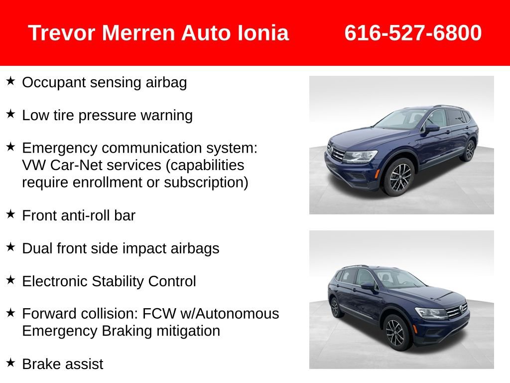 Used 2021 Volkswagen Tiguan SE image 32