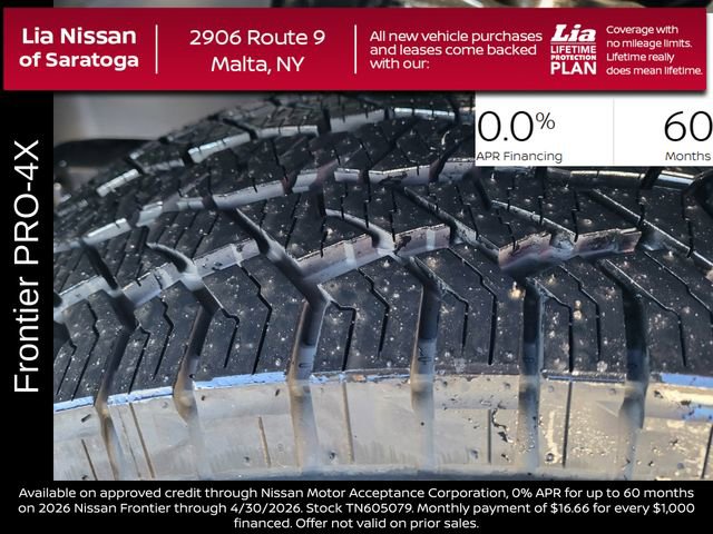 New 2026 Nissan Frontier PRO-4X w/ Pro-4x Convenience Package AWD/4WD image 12