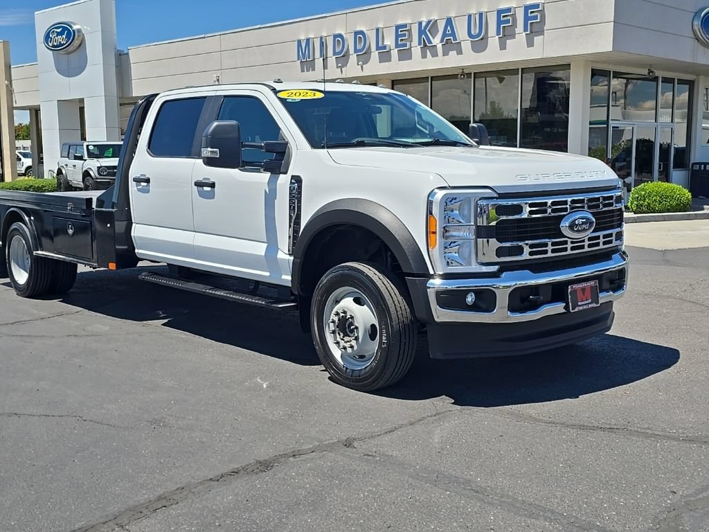 Used 2023 Ford F550 4x4 Crew Cab Super Duty w/ XL Chrome Package