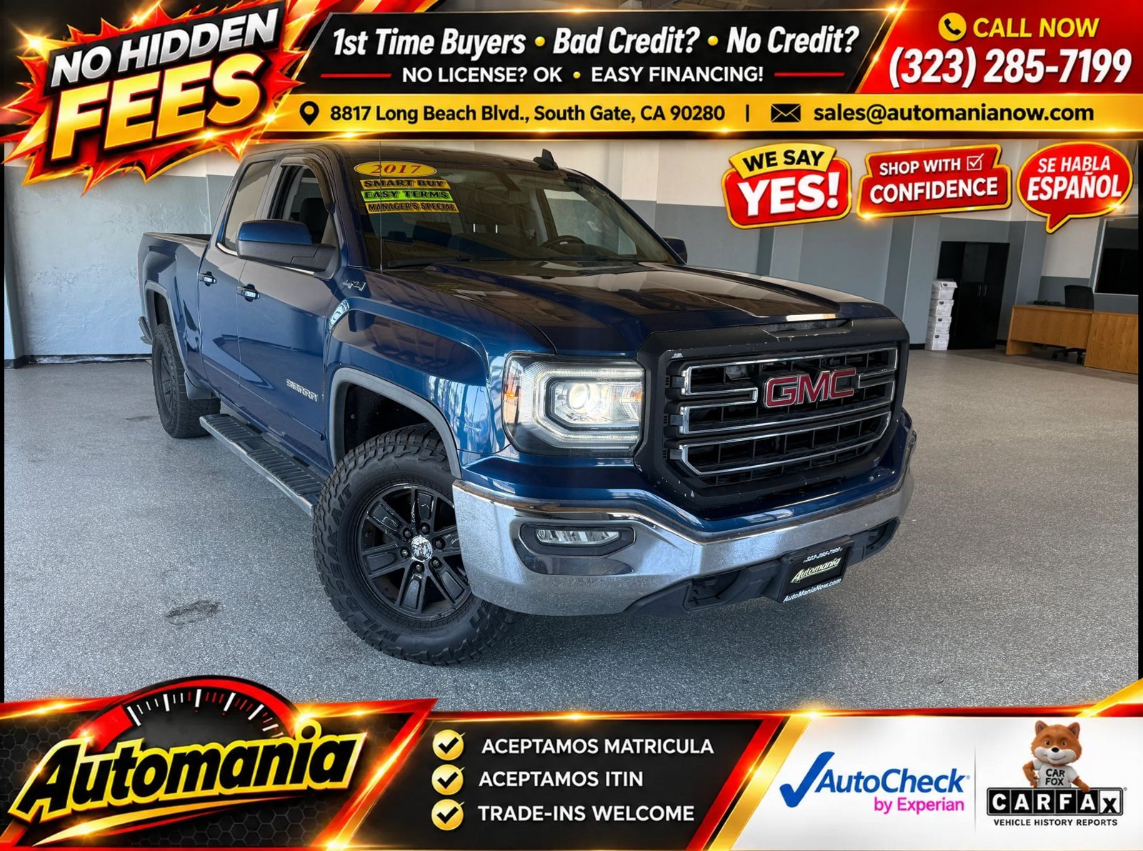 Used 2017 GMC Sierra 1500 SLE w/ SLE Value Package