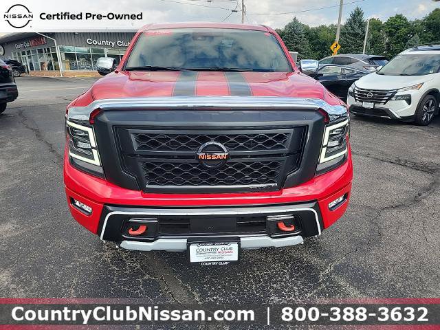 Certified 2022 Nissan Titan PRO-4X w/ Off Road Protection Package AWD/4WD image 3