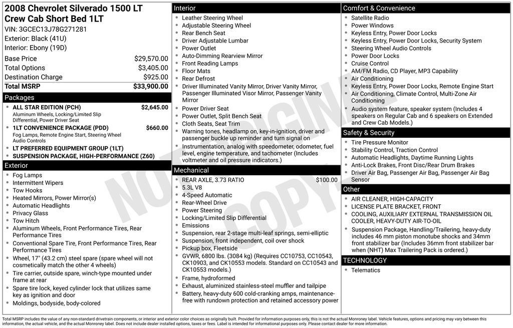 Used 2008 Chevrolet Silverado 1500 LT w/ All Star Edition image 6