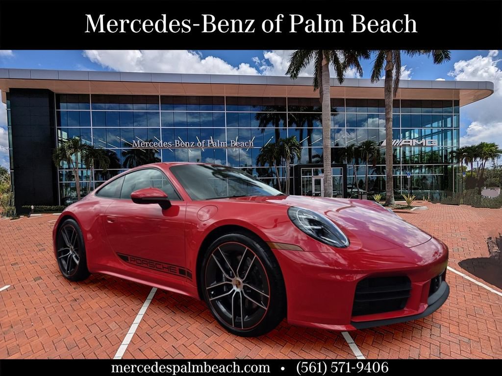 Used 2025 Porsche 911 Carrera RWD image 1