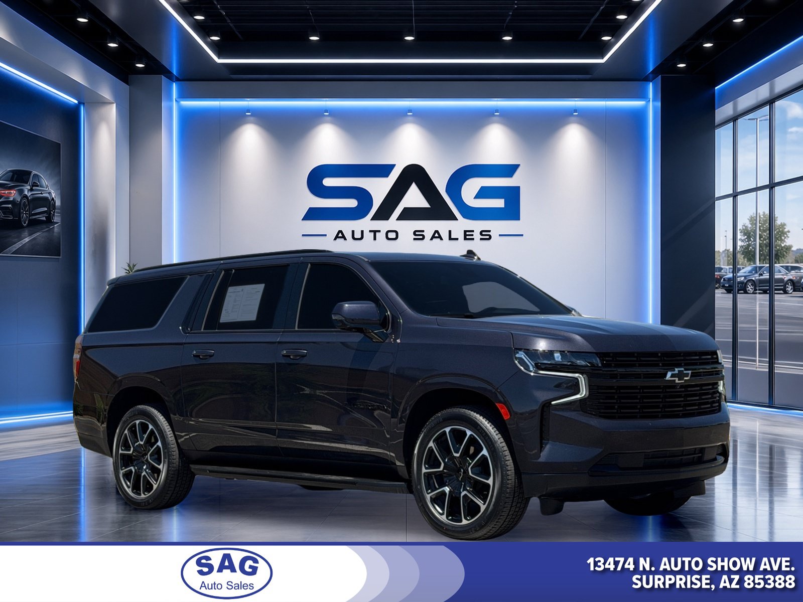 Used 2023 Chevrolet Suburban RST w/ Luxury Package AWD/4WD video 1