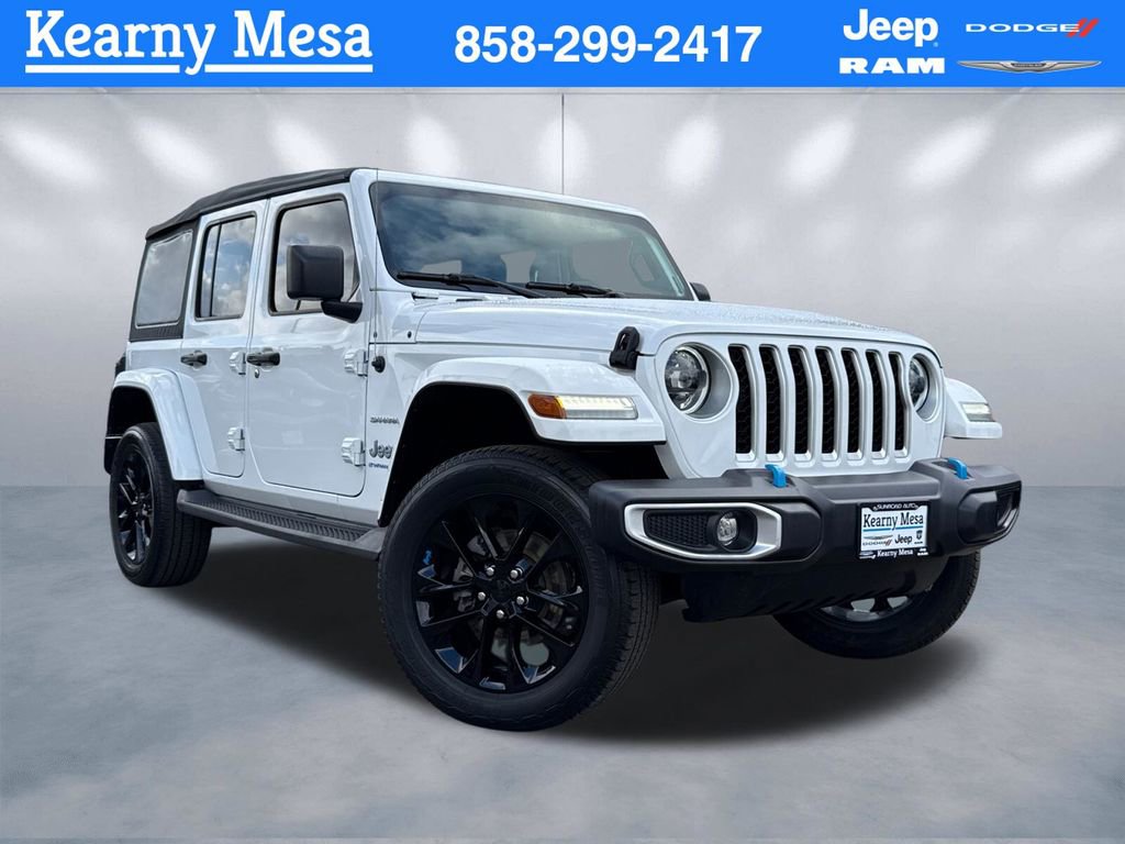 Certified 2023 Jeep Wrangler Unlimited Sahara image 1