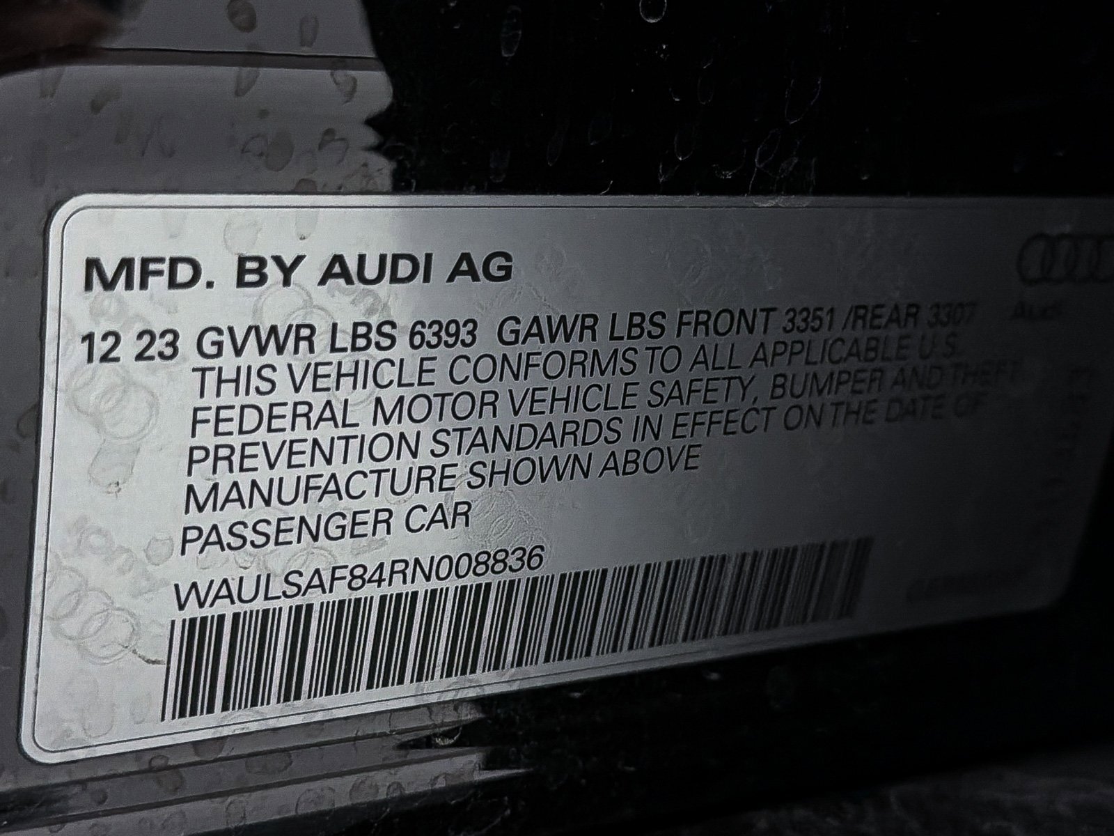 Used 2024 Audi S8 4.0T image 46