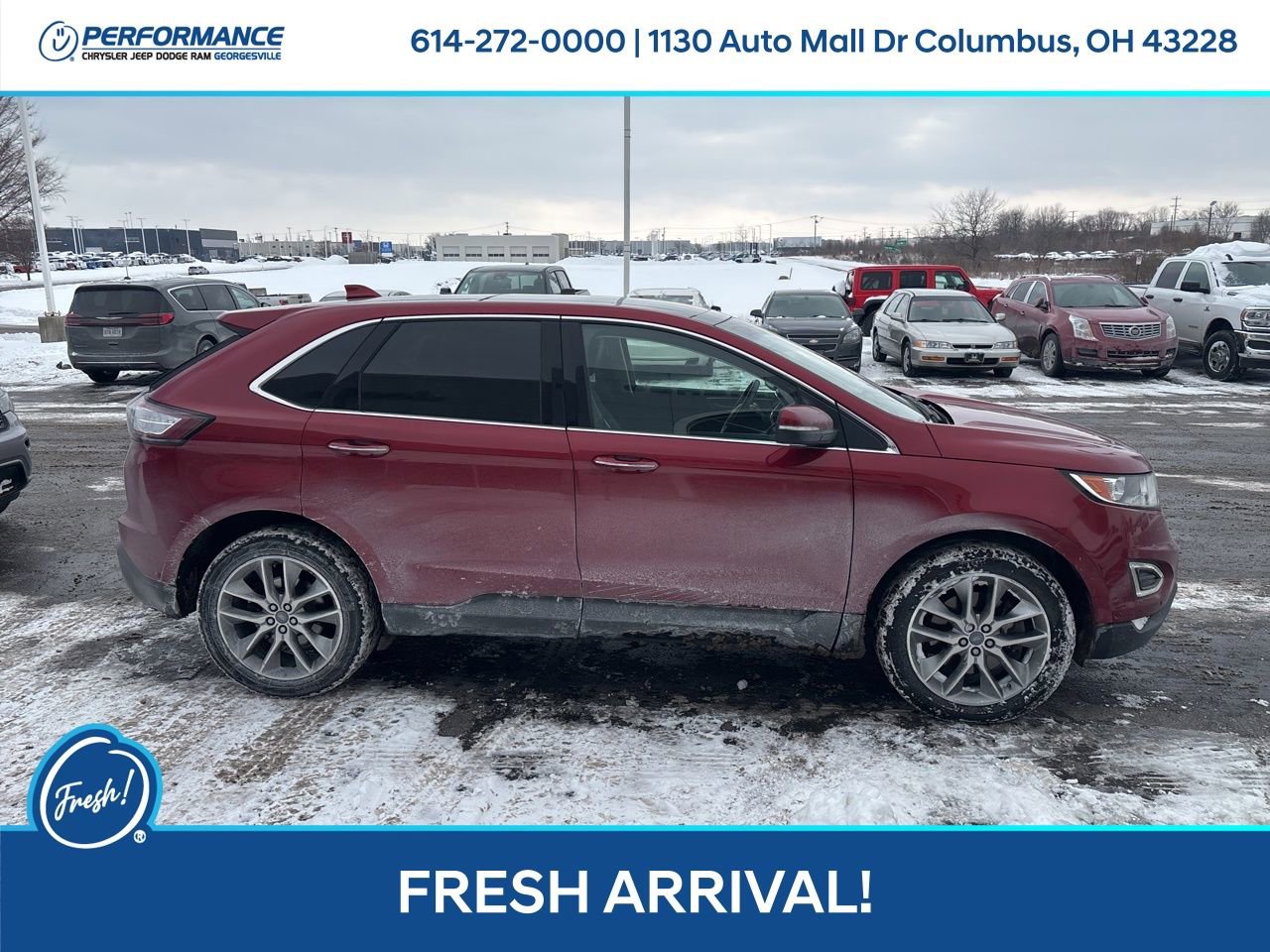 Used 2016 Ford Edge Titanium w/ Equipment Group 302A image 3