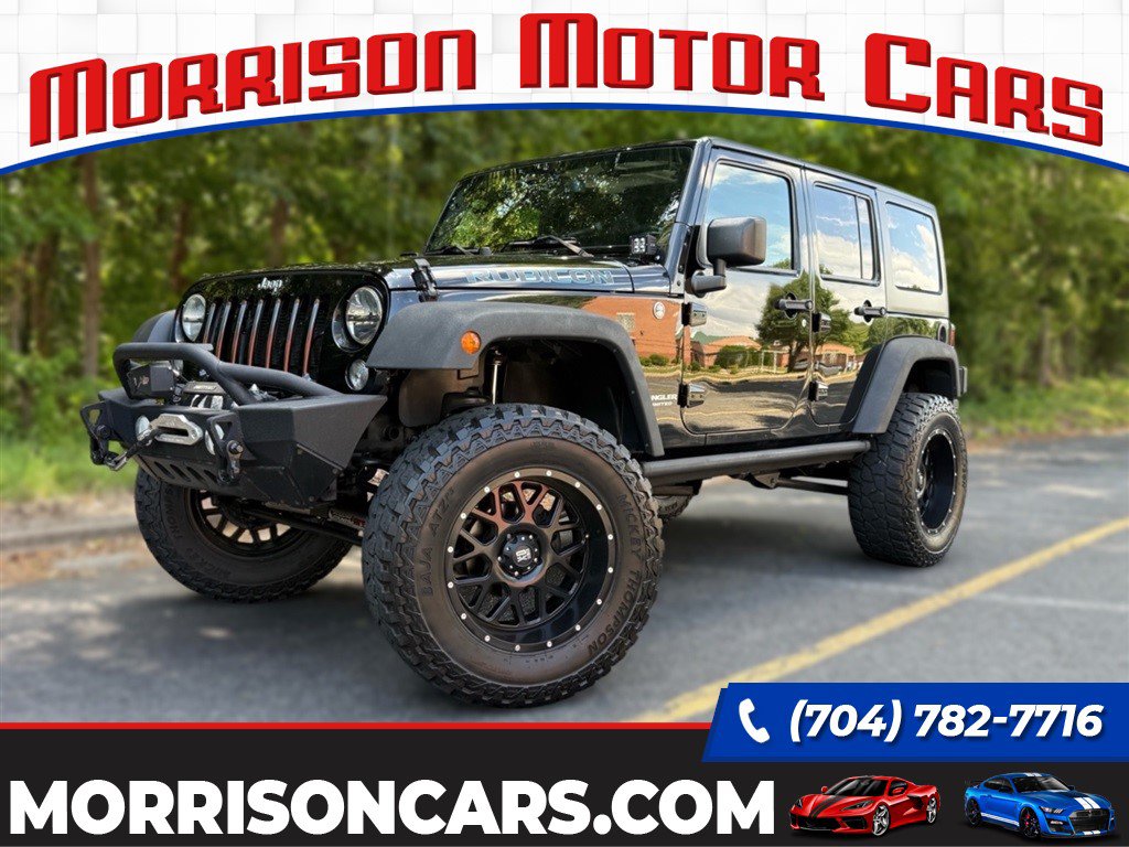 Used 2015 Jeep Wrangler Unlimited Rubicon w/ Dual Top Group AWD/4WD image 1