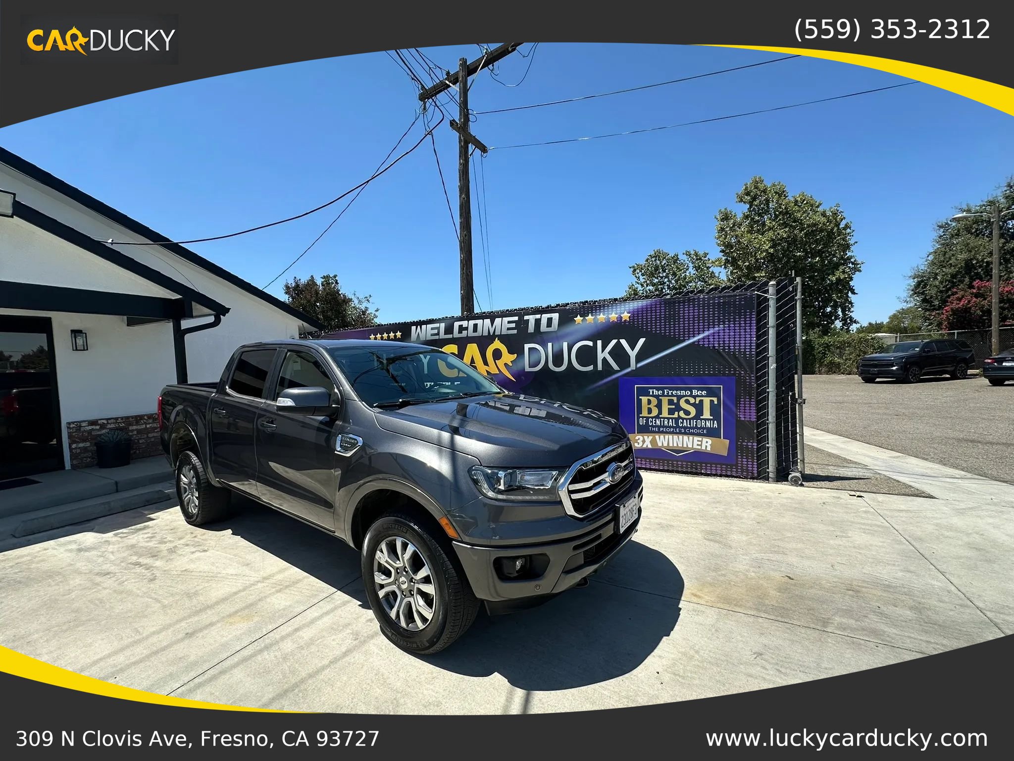 Used 2020 Ford Ranger Lariat w/ Technology Package RWD image 1