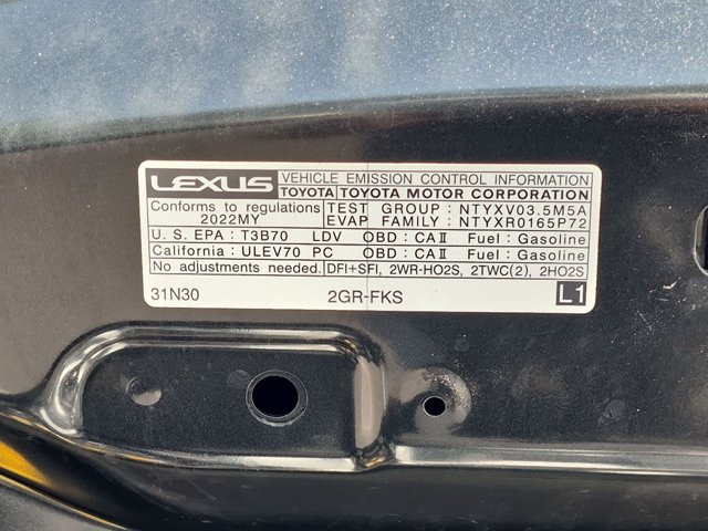 Used 2022 Lexus IS 350 F Sport w/ Navigation Package RWD image 27