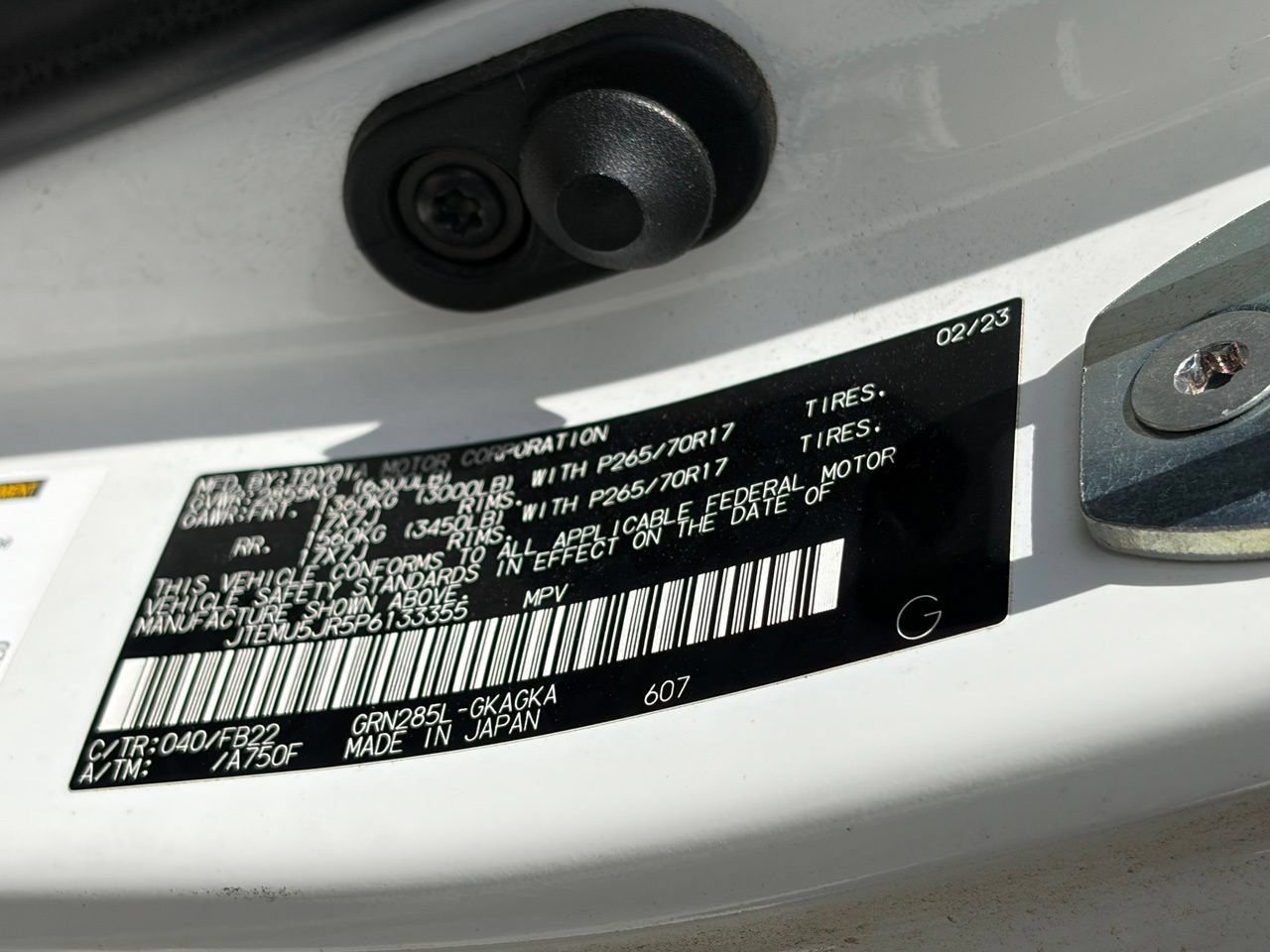 Used 2023 Toyota 4Runner SR5 AWD/4WD image 14