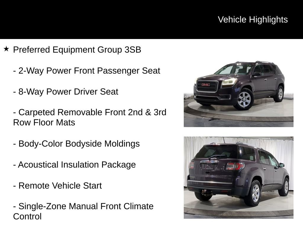 Used 2015 GMC Acadia SLE image 7