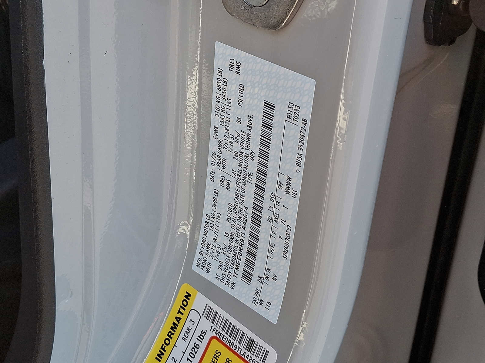 New 2026 Ford Bronco Raptor w/ Interior Carbon Fiber Pack image 27