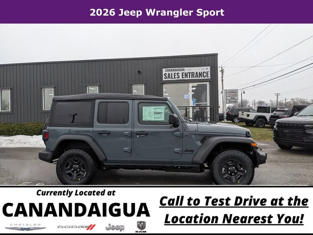 New 2026 Jeep Wrangler Unlimited Sport AWD/4WD image 2