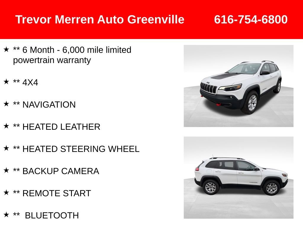 Used 2019 Jeep Cherokee Trailhawk w/ Comfort & Convenience Group image 7