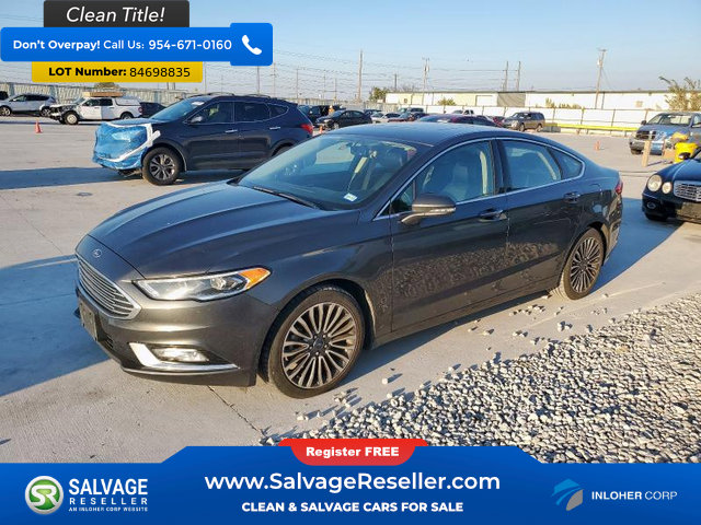 Used 2017 Ford Fusion SE w/ Fusion SE Technology Package
