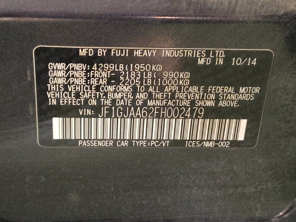 Used 2015 Subaru Impreza 2.0i image 33