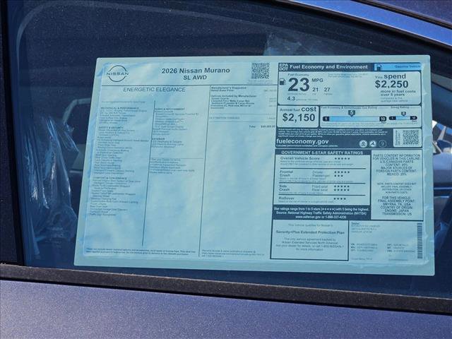 New 2026 Nissan Murano SL image 14
