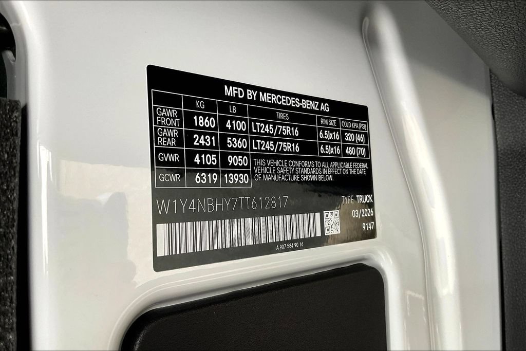 New 2026 Mercedes-Benz Sprinter 2500 image 11
