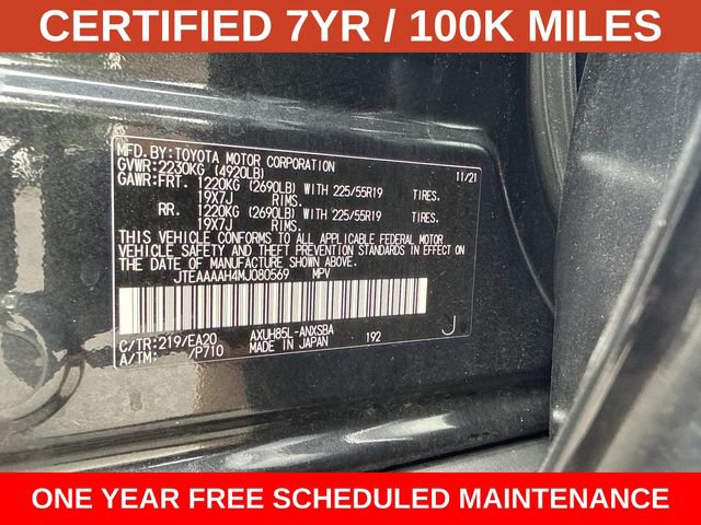 Used 2021 Toyota Venza Limited w/ Advanced Technology Package AWD/4WD image 30