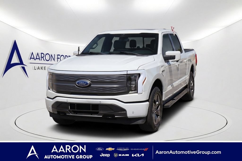 Used 2023 Ford F150 Lightning Lariat w/ Equipment Group 511A High AWD/4WD video 1