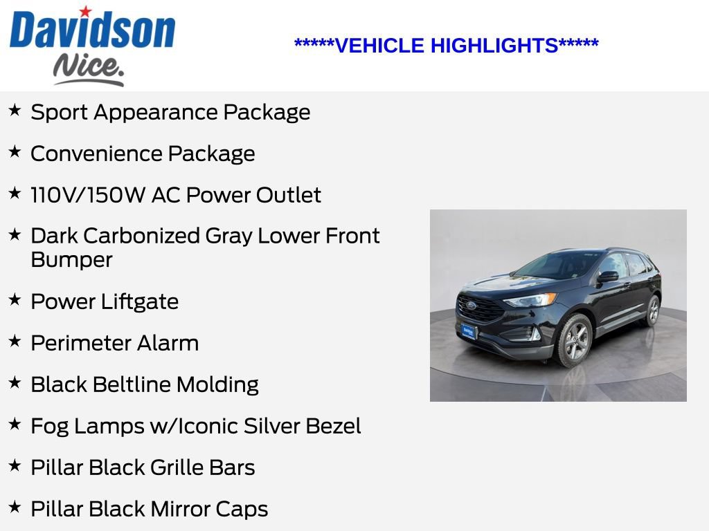 Used 2024 Ford Edge SEL w/ Sport Appearance Package AWD/4WD image 5