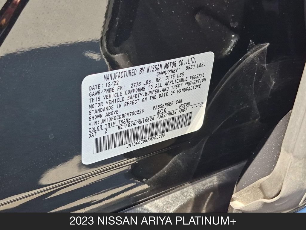 Used 2023 Nissan Ariya AWD/4WD image 27