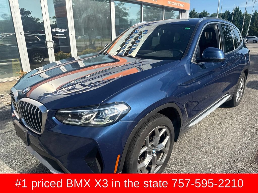 Used 2022 BMW X3 xDrive30i w/ Premium Package Essential AWD/4WD image 1