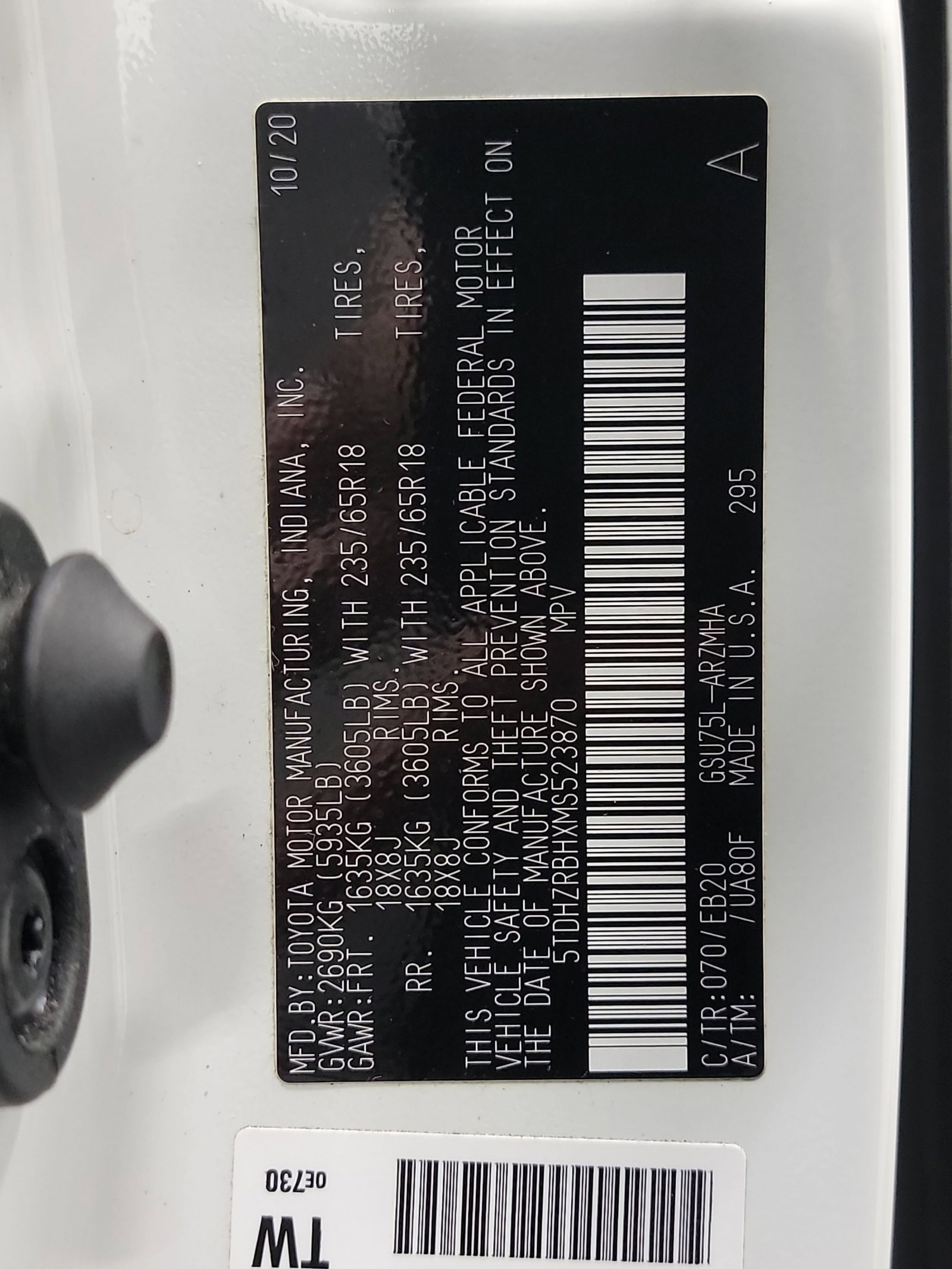 Used 2021 Toyota Highlander XLE image 33