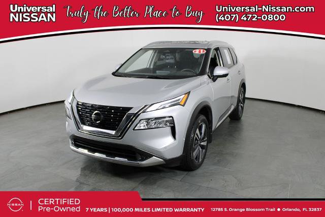 Certified 2021 Nissan Rogue Platinum