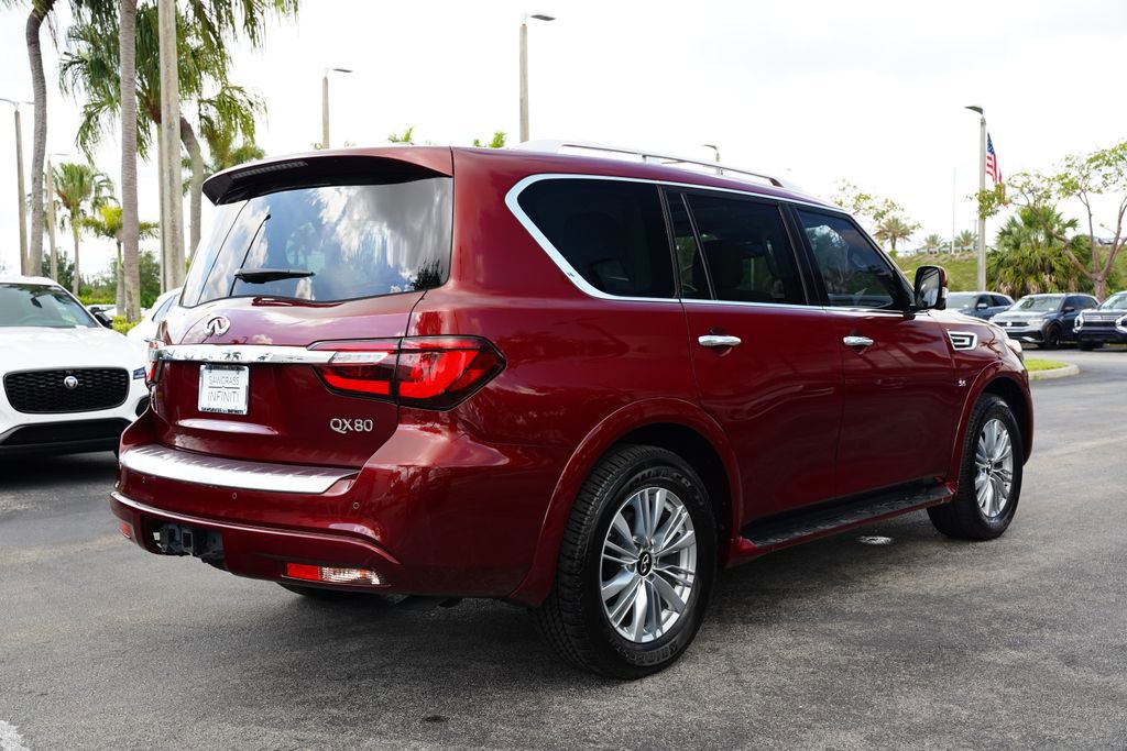 Used 2020 INFINITI QX80 Luxe w/ Cargo Package RWD image 10