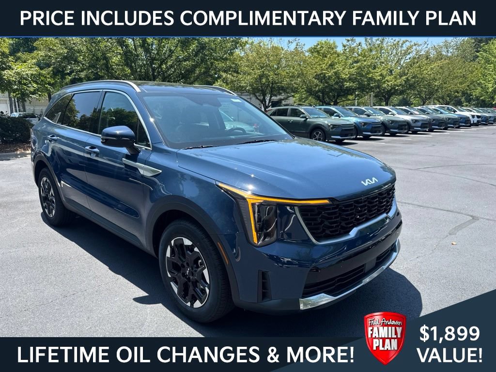 New 2026 Kia Sorento S w/ S Panoramic Sunroof Package