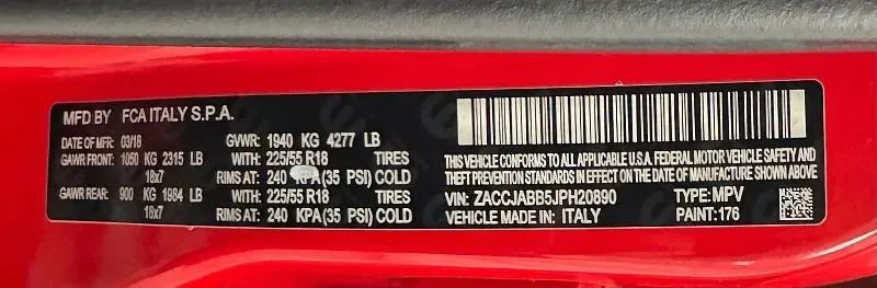 Used 2018 Jeep Renegade Altitude FWD image 23