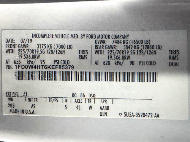 Used 2019 Ford F450 XL w/ Power Equipment Group image 45