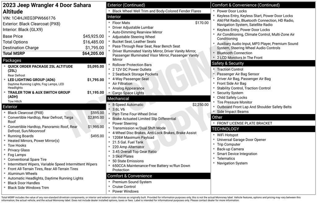 Used 2023 Jeep Wrangler Altitude image 36