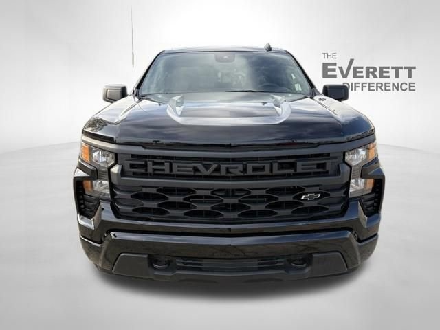 New 2026 Chevrolet Silverado 1500 Custom w/ Turbomax Blackout Package AWD/4WD image 2