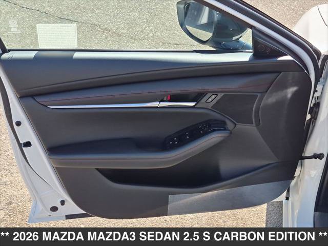 New 2026 MAZDA MAZDA3 Carbon AWD/4WD image 6