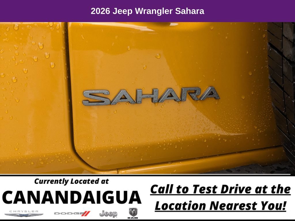 New 2026 Jeep Wrangler Unlimited Sahara AWD/4WD image 36
