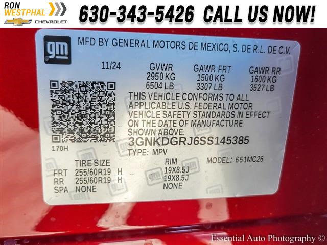 New 2025 Chevrolet Blazer EV LT AWD/4WD image 24