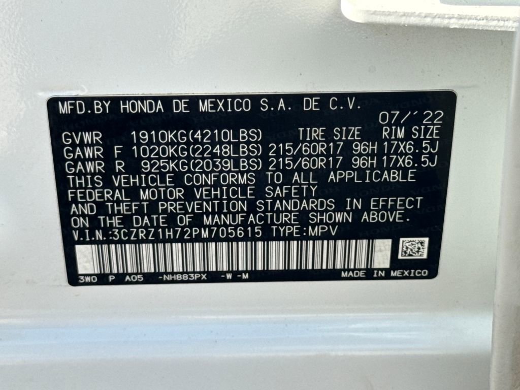 Used 2023 Honda HR-V EX-L image 30