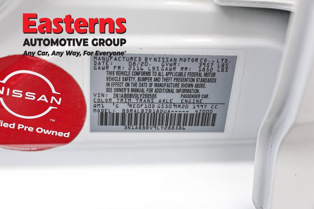 Used 2020 Nissan Sentra S FWD image 34