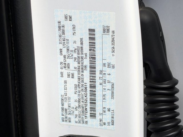 Used 2020 Ford F150 XLT w/ Equipment Group 301A Mid AWD/4WD image 20