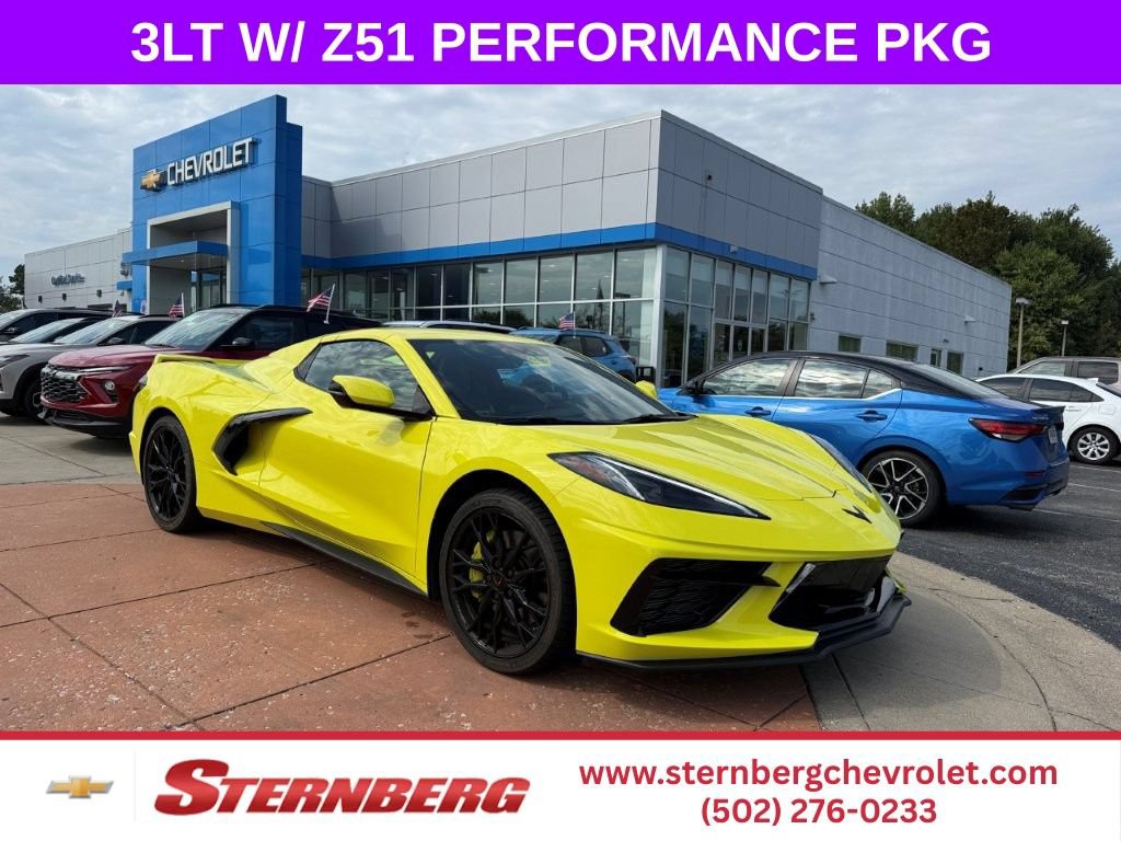 Used 2024 Chevrolet Corvette Stingray Premium Conv w/ Z51 Performance Package RWD image 1
