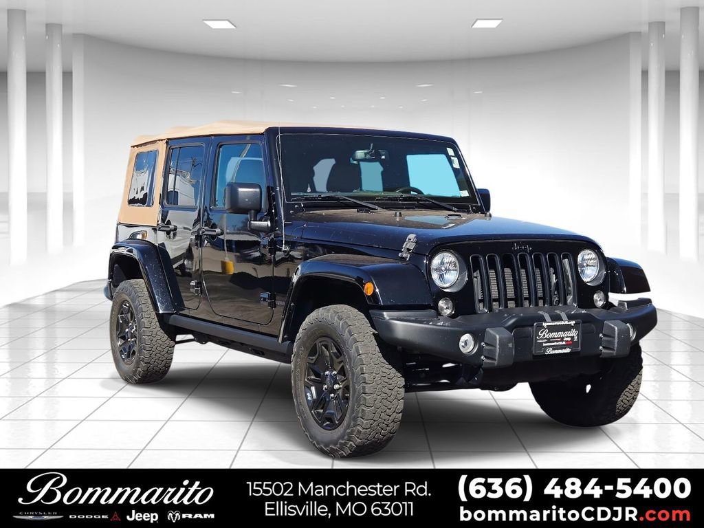 Used 2016 Jeep Wrangler Unlimited Sahara