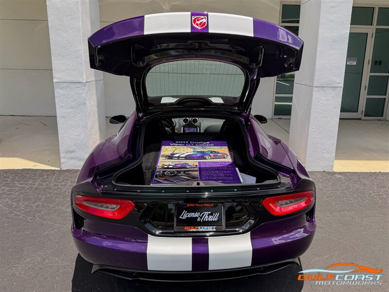 Used 2017 Dodge Viper GTC w/ GTS Interior Package RWD image 31