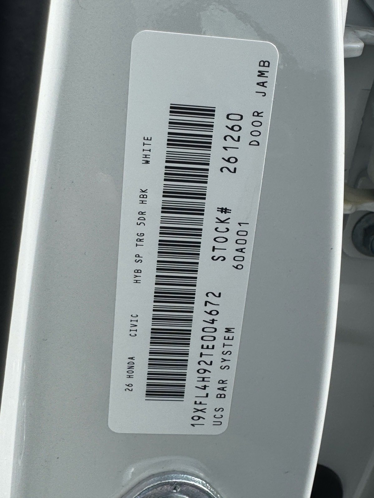 New 2026 Honda Civic Sport Touring image 26