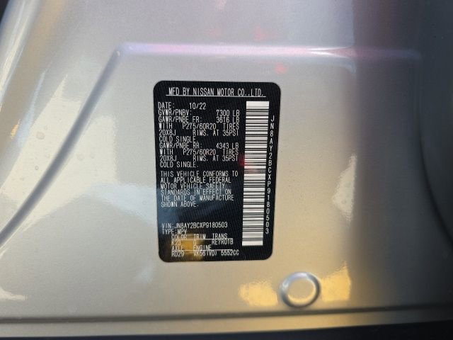 Used 2023 Nissan Armada SL w/ Cargo Package image 31