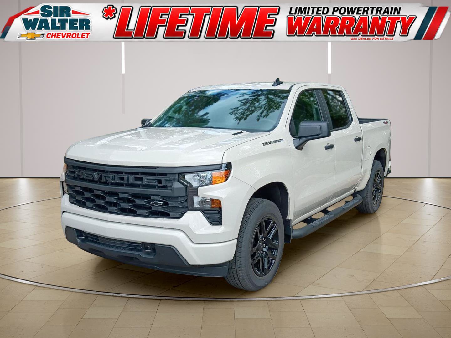 New 2026 Chevrolet Silverado 1500 Custom w/ LPO, Dark Essentials Package AWD/4WD image 1